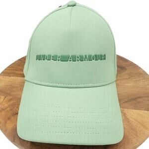 UNDER ARMOUR Logo FLEX FIT WOMENS Hat Cap SAGE GREEN